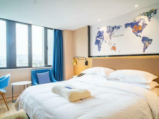 Kyriad Marvelous Hotel Shanghai Jiading Baolong Plaza Branch Экстерьер фото